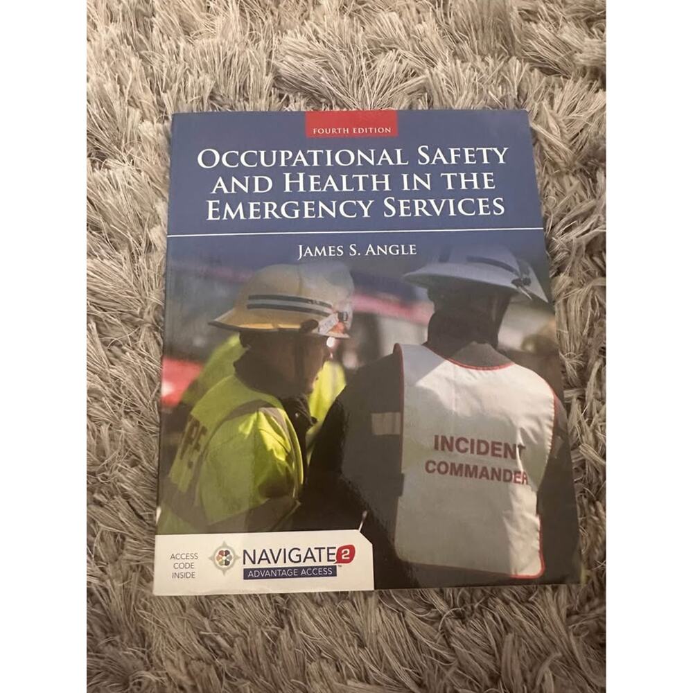 New: Occupational Safety‎ and Health in the Emergency Services 4th edition